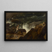 Überlebende an einem Strand Der Sturm - Théodore Géricault — gerahmtes Bild an der Wand
