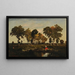 La Mare - Théodore Rousseau — quadro incorniciato alla parete