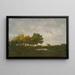 L'Étang La Mare - Théodore Rousseau — framed artwork on a wall
