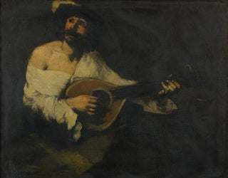 Thodule Ribot - The Mandolin Player.webp