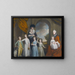 Portrait der Kinder von William Craven, 6. Baron Craven - Thomas Beach — gerahmtes Bild an der Wand