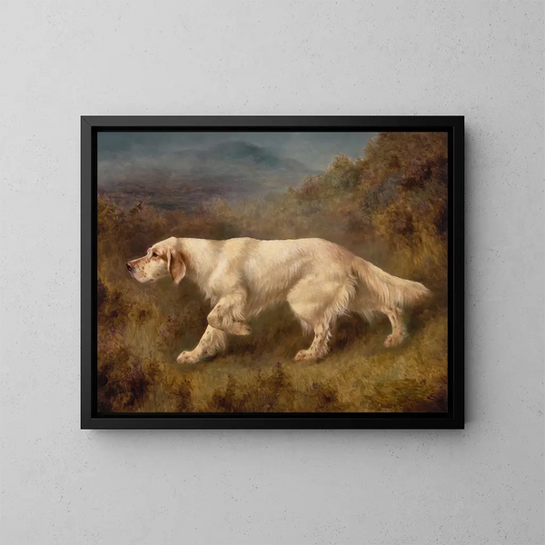 Ned de Mallwyd - Thomas Blinks — gerahmtes Bild an der Wand
