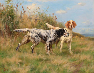 Thomas Blinks - Two English setters.webp