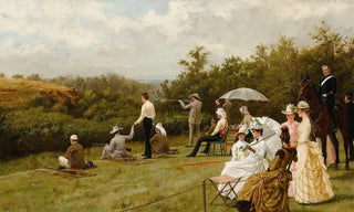 Thomas Blinks - Walter Winans On The Running Deer Range Wimbledon Common.webp