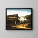 Lac George und das Dorf Caldwell - Thomas Chambers — gerahmtes Bild an der Wand