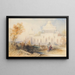 Szene in Indien - Thomas Colman Dibdin — gerahmtes Bild an der Wand