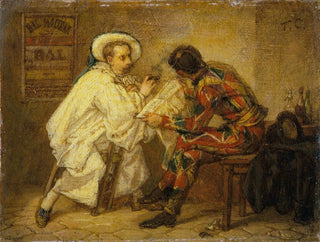 Thomas Couture - Harlequin and Pierrot.webp