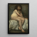 Nude Painting - Thomas Couture — framed artwork on a wall