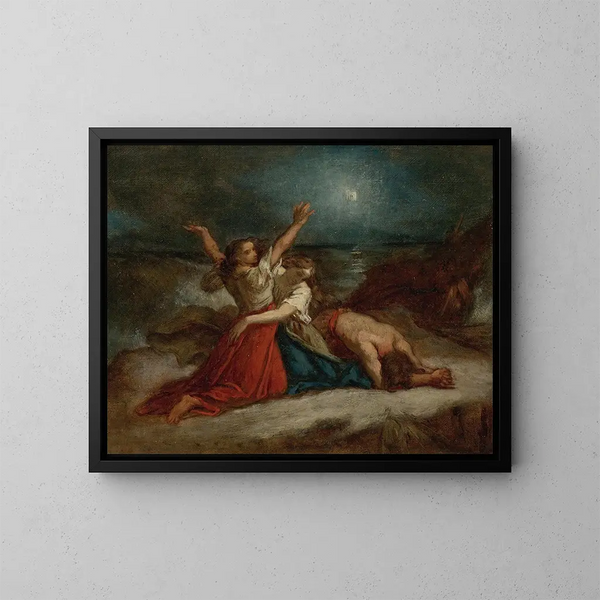 Studio per Stella Maris - Thomas Couture — quadro incorniciato alla parete