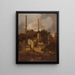 Moschee von Aurangzeb - Thomas Daniell — gerahmtes Bild an der Wand