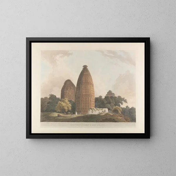 Szene orientalisch Pl02 - Thomas Daniell — gerahmtes Bild an der Wand