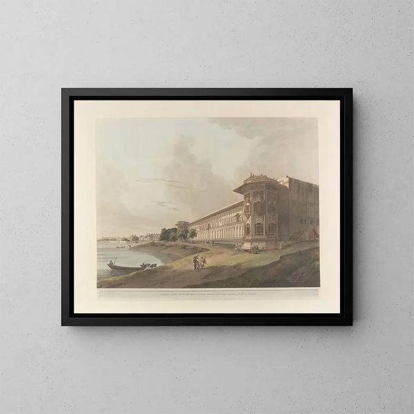 Szene orientalisch Pl03 - Thomas Daniell — gerahmtes Bild an der Wand