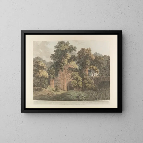 Szene orientalisch Pl04 - Thomas Daniell — gerahmtes Bild an der Wand