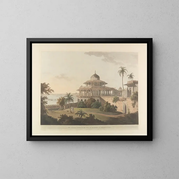 Szene orientalisch Pl06 - Thomas Daniell — gerahmtes Bild an der Wand