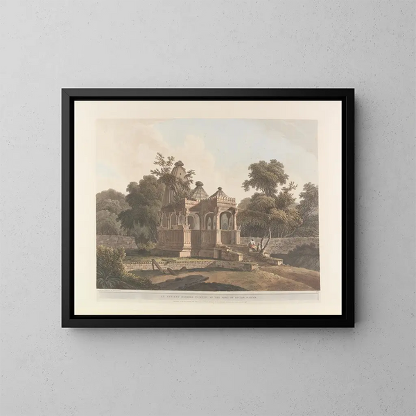 Szene orientalisch Pl11 - Thomas Daniell — gerahmtes Bild an der Wand