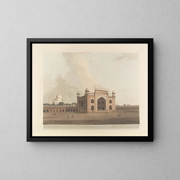 Szene orientalisch Pl18 - Thomas Daniell — gerahmtes Bild an der Wand