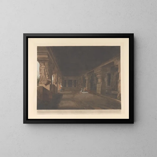 Szene orientalisch Pl36 - Thomas Daniell — gerahmtes Bild an der Wand