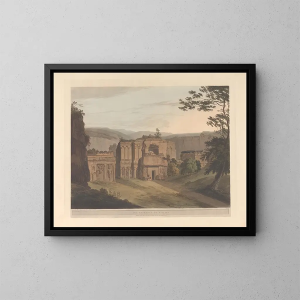 Szene orientalisch Pl37 - Thomas Daniell — gerahmtes Bild an der Wand
