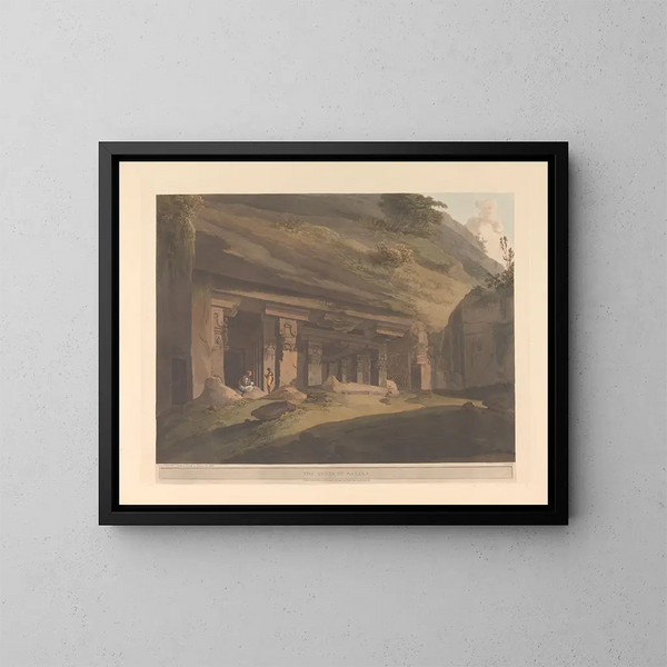 Szene orientalisch Pl42 - Thomas Daniell — gerahmtes Bild an der Wand