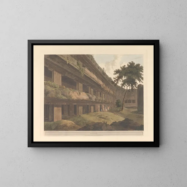 Szene orientalisch Pl44 - Thomas Daniell — gerahmtes Bild an der Wand