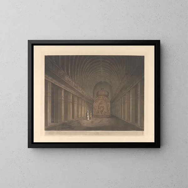 Szenen aus dem Orient Pl47 - Thomas Daniell — gerahmtes Bild an der Wand