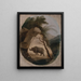 Der indische Nashorn - Thomas Daniell — gerahmtes Bild an der Wand