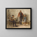 La leçon de danse - Thomas Eakins — quadro incorniciato alla parete