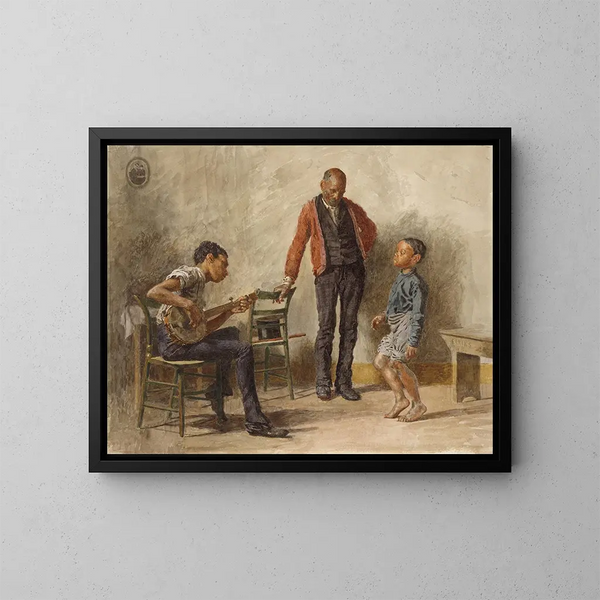 Die Ballettstunde - Thomas Eakins — gerahmtes Bild an der Wand