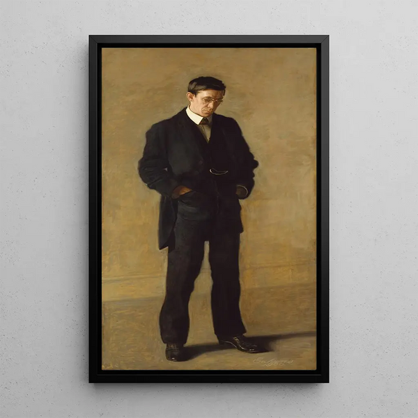 Thomas Eakins - The Thinker Portrait of Louis N Kenton.webp