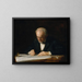 Le Maître de l'Écriture - Thomas Eakins — gerahmtes Bild an der Wand