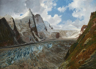 Thomas Ender - Der Groglockner mit der Pasterze.webp