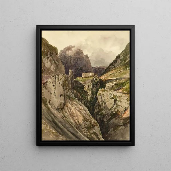 Thomas Ender - The Flitch fortress.webp