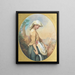 Der einsame Schnitter - Thomas Faed — gerahmtes Bild an der Wand