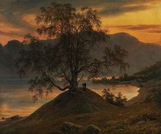 Thomas Fearnley - Old Birch Tree at the Sognefjord.webp