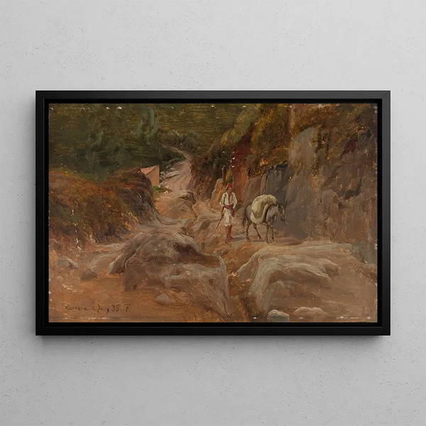 Thomas Fearnley - Road in Carrara.webp
