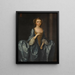 Portrait von Mme Hibbert, als sie klein war - Thomas Frye — gerahmtes Bild an der Wand