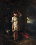 Ein Junge mit einer Katze Morgen - Thomas Gainsborough — Ansicht des Kunstwerks