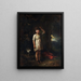 Ein Junge mit einer Katze Morgen - Thomas Gainsborough — gerahmtes Bild an der Wand