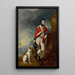Ein Offizier des 4. Fußregiments - Thomas Gainsborough — gerahmtes Bild an der Wand