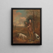 Major John Dade de Tannington Suffolk - Thomas Gainsborough — quadro incorniciato alla parete