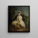 Ritratto di Isabelle Bell Franks - Thomas Gainsborough — quadro incorniciato alla parete