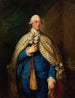 Portrait of King George III of the United Kingdom in parliamentary robes - Thomas Gainsborough — artwork view