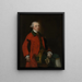 Ritratto di Robert Sutton 1710-1776 di Scotton Nottinghamshire - Thomas Gainsborough — quadro incorniciato alla parete