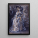 Studie einer Dame - Thomas Gainsborough — gerahmtes Bild an der Wand