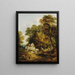 Il Carro del mercato - Thomas Gainsborough — quadro incorniciato alla parete