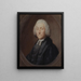 Der Reverend Samuel Uvedale - Thomas Gainsborough — gerahmtes Bild an der Wand