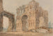 Arc de Janus nach Piranèse - Thomas Girtin — Ansicht des Kunstwerks