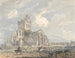 Abtei von Jedburgh, Roxburghshire - Thomas Girtin — Ansicht des Kunstwerks