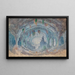Progetto per una grotta blu - Thomas Grieve — quadro incorniciato alla parete