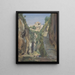 Un Glen a Sorrento - Thomas Hartley Cromek — quadro incorniciato alla parete